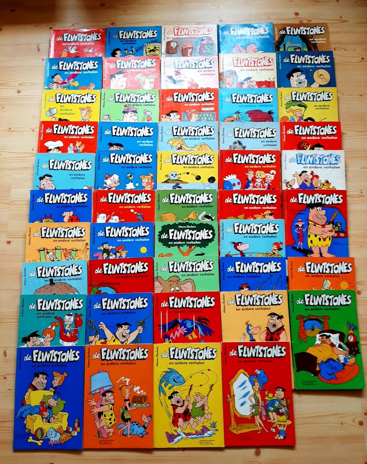 De Flintstones en andere verhalen, Hanna-Barbera, Boeken, Stripboeken, Gelezen, Meerdere stripboeken, Ophalen of Verzenden