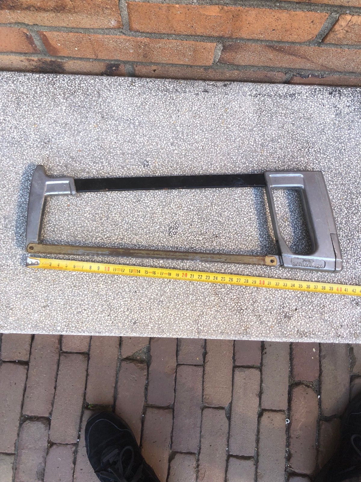 Sandvik 226 Beugelzaag - Made in Sweden, Ophalen of Verzenden, Gebruikt, Zaag, Overige merken