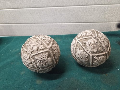 decoratie ballen eiken bladeren, Huis en Inrichting, Woonaccessoires | Overige, Ophalen of Verzenden, 'T Olde Gre-j, Info@toldegrej.nl