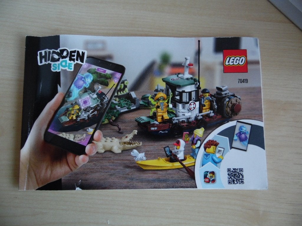 Lego Hidden Side 70419 Garnalenboot, Overige thema's, Lego, Ophalen of Verzenden, Complete set