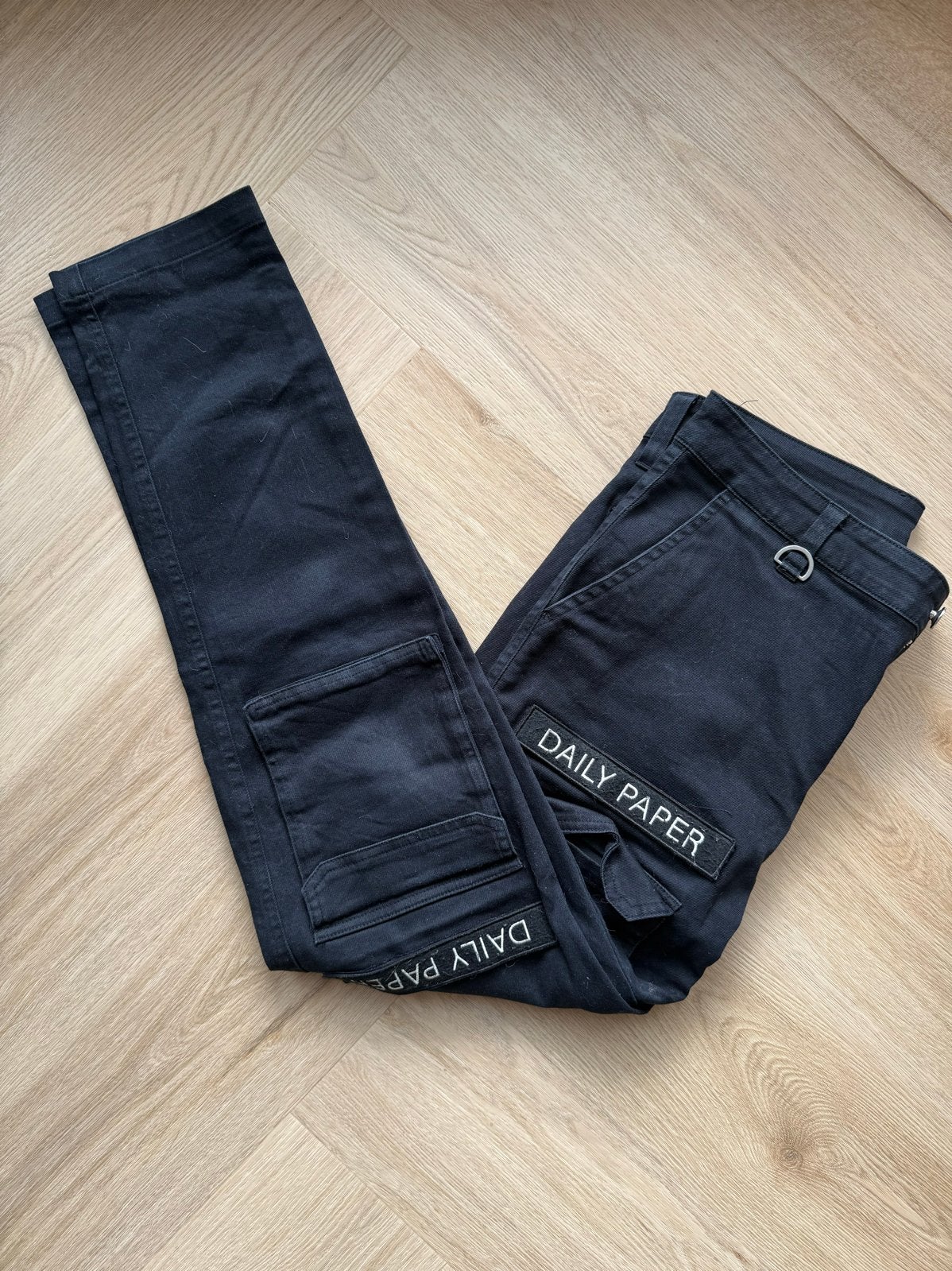 Daily Paper broek maat M, Ophalen of Verzenden, Gedragen, Maat 48/50 (M), Zwart