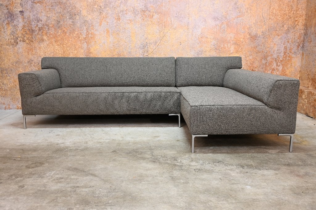NIEUWbeklede stoffen Design on Stock Bloq hoekbank, 250 tot 300 cm, Design on Stock, Hoekbank, Design on Stock