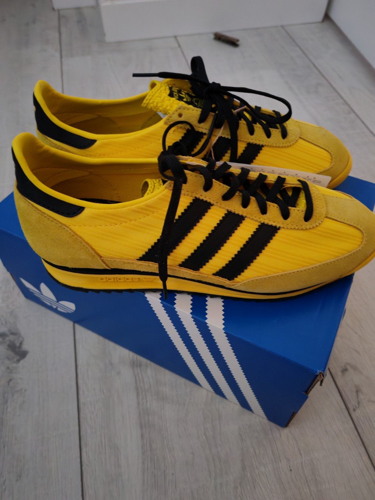 Adidas SL 72 OG W - Gele Sneakers Maat 40 2/3, Adidas, Geel, Nieuw, Ophalen of Verzenden