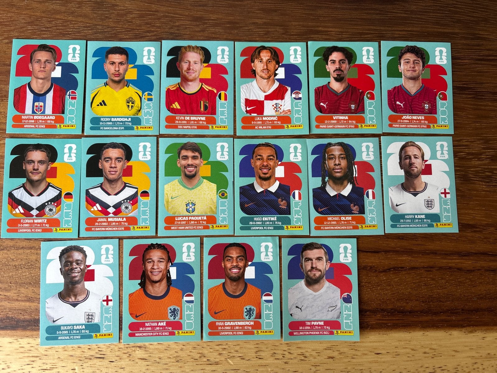 Panini FIFA World Cup 2026 Stickers - Diverse Spelers, Ophalen of Verzenden, Nieuw, Stickers en Plaatjes