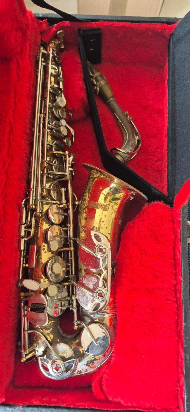 Condor Alt Saxofoon - Opknapper voor liefhebbers, Muziek en Instrumenten, Blaasinstrumenten | Saxofoons, Ophalen of Verzenden