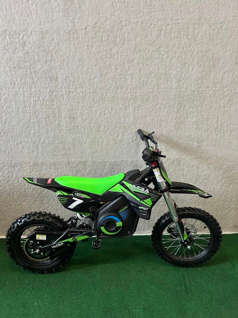 Nieuwe Ultra 1800 watt 48V elektrische groene kinder crosser, Kinderen en Baby's, Speelgoed | Buiten | Accuvoertuigen, Ophalen