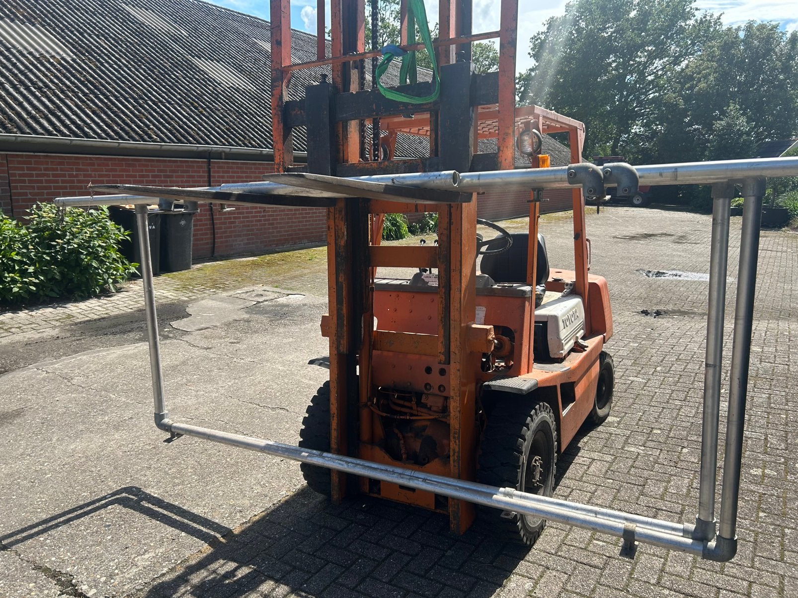Frame voor banners, Ophalen