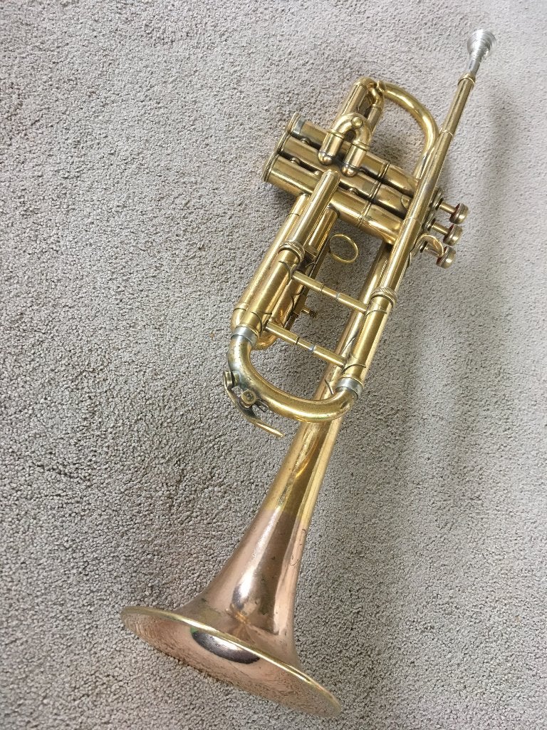 Boston Musical Instrument company bes trompet, Ophalen of Verzenden, Zo goed als nieuw, Bes-trompet