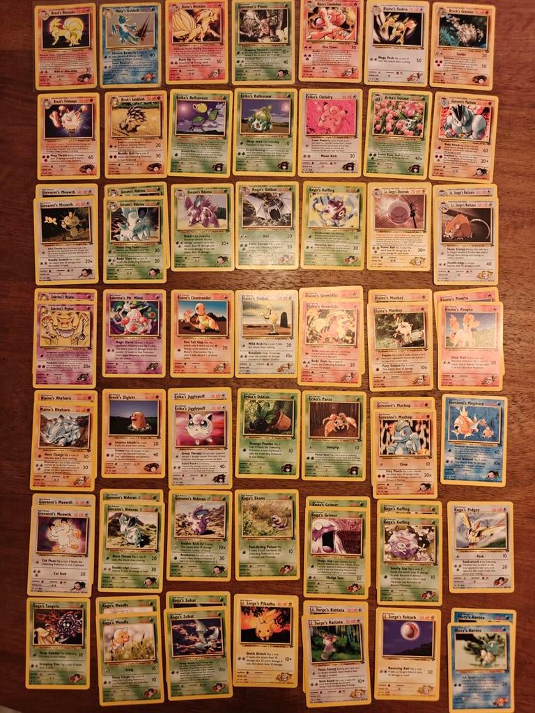 Pokemonkaarten - Gym Challenge, Hobby en Vrije tijd, Verzamelkaartspellen | Pokémon, Ophalen of Verzenden, Meerdere kaarten