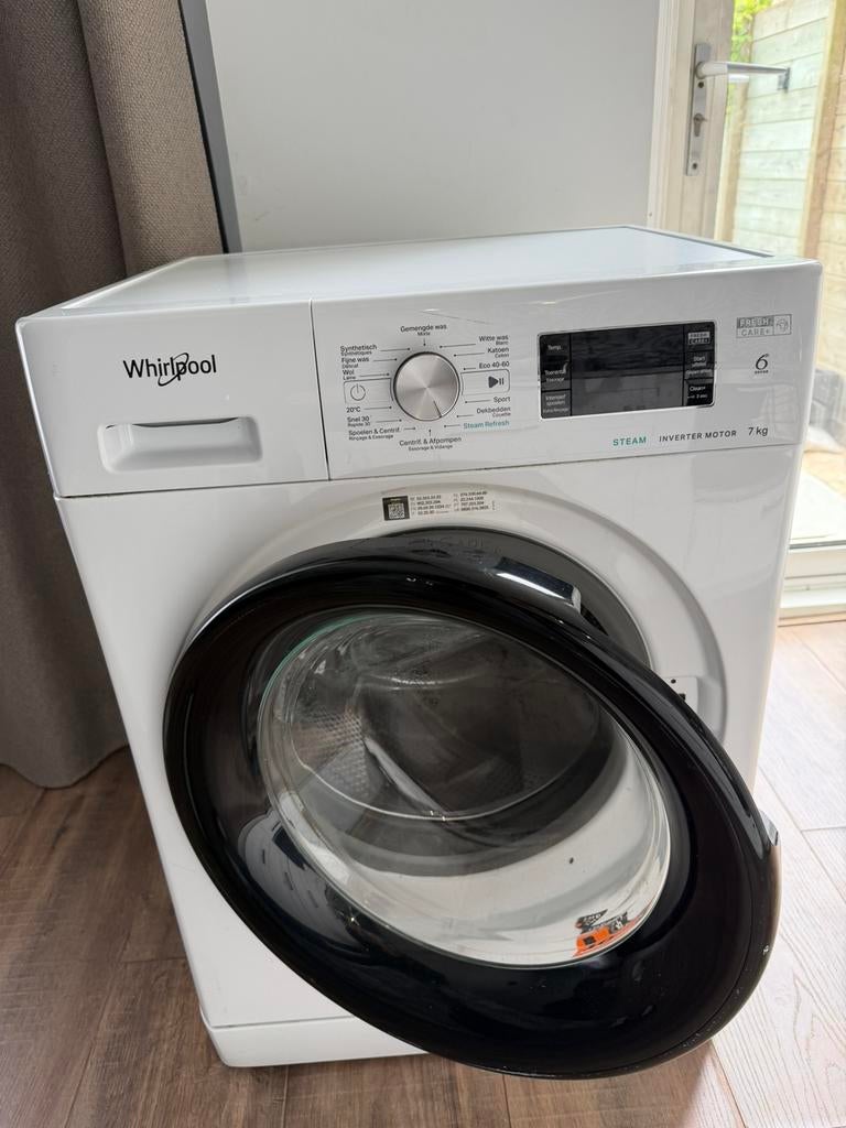Washing machine, Witgoed en Apparatuur, Wasmachines, Ophalen, Gebruikt, 1200 tot 1600 toeren, 85 tot 90 cm