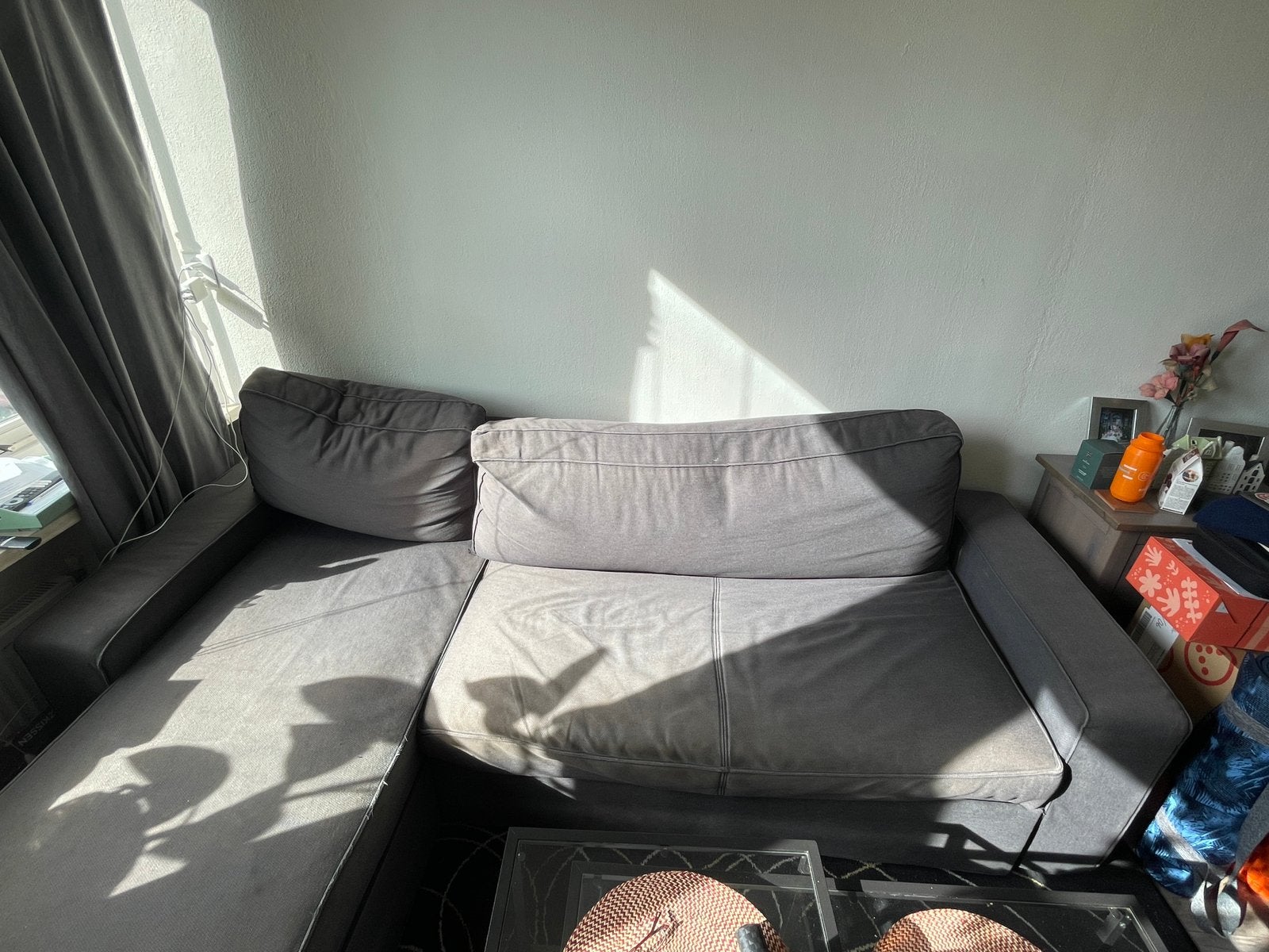 Free Well used Couch/Sofa Bed, Ophalen, Overige materialen, Gebruikt, Driepersoons