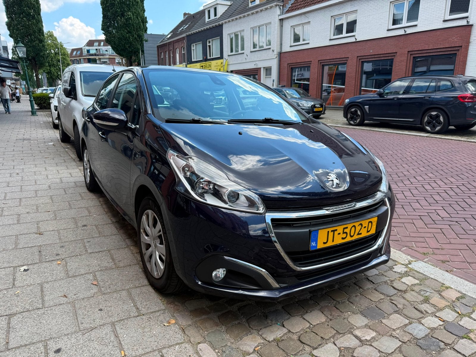 Peugeot 208 1.2 VTI 60KW/82PK 5-D 2016 Blauw nieuwe Dis riem, Auto's, Voorwielaandrijving, Stof, 1199 cc, Blauw