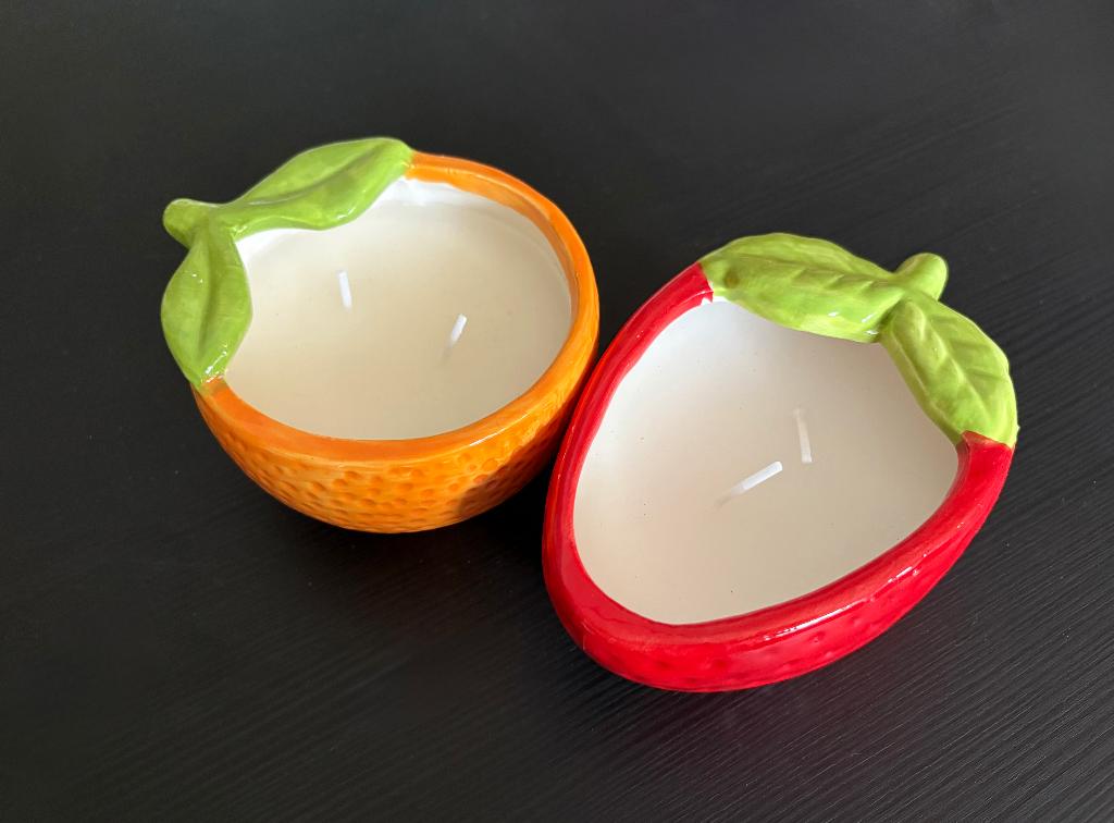 Kaarsen - Fruit Design, Overige materialen, Nieuw, Ophalen of Verzenden, Overige kleuren