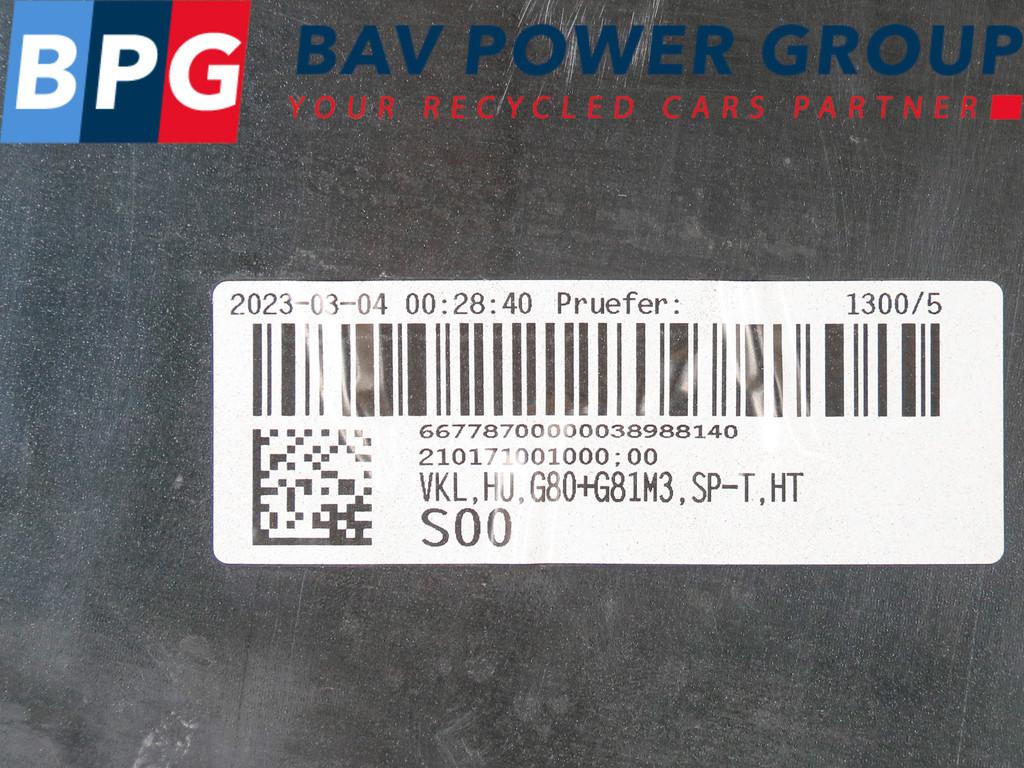 BUMPER ACHTER DIFFUSER G81 BMW M3 (G80) (51128085093), Gebruikt, Achter, Bumper, BMW
