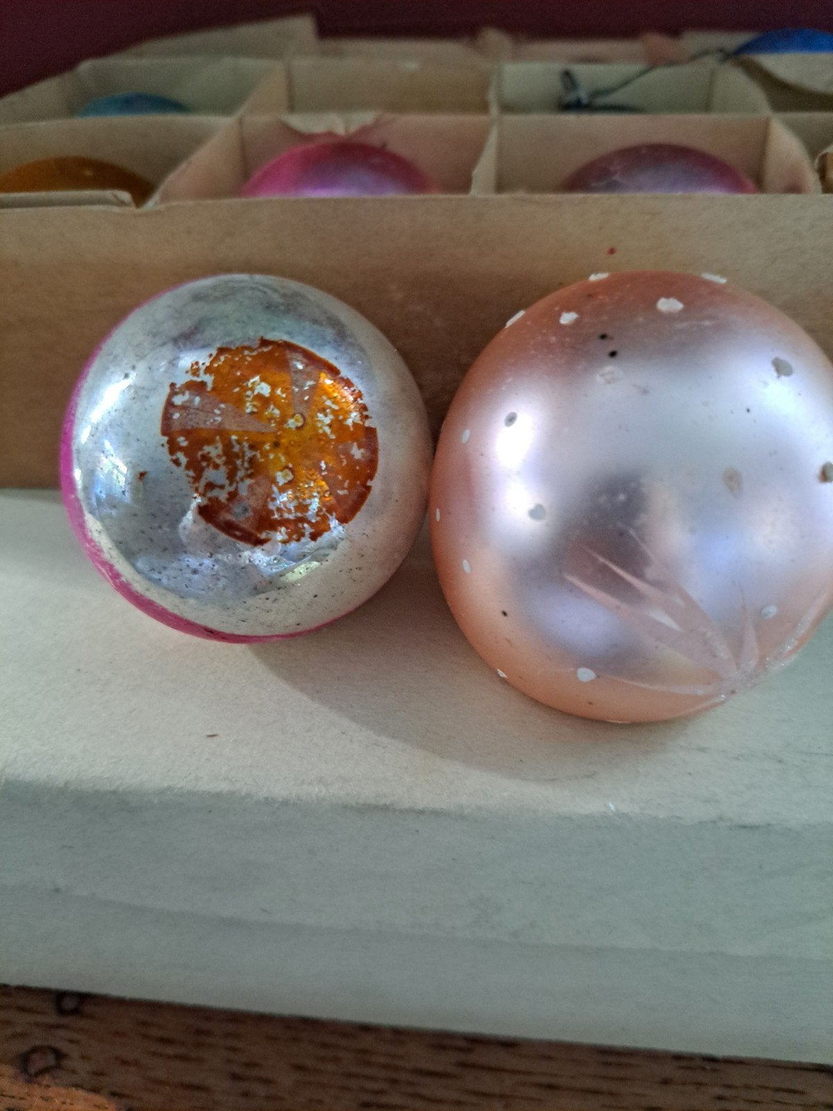 oude kerstballen, Ophalen of Verzenden