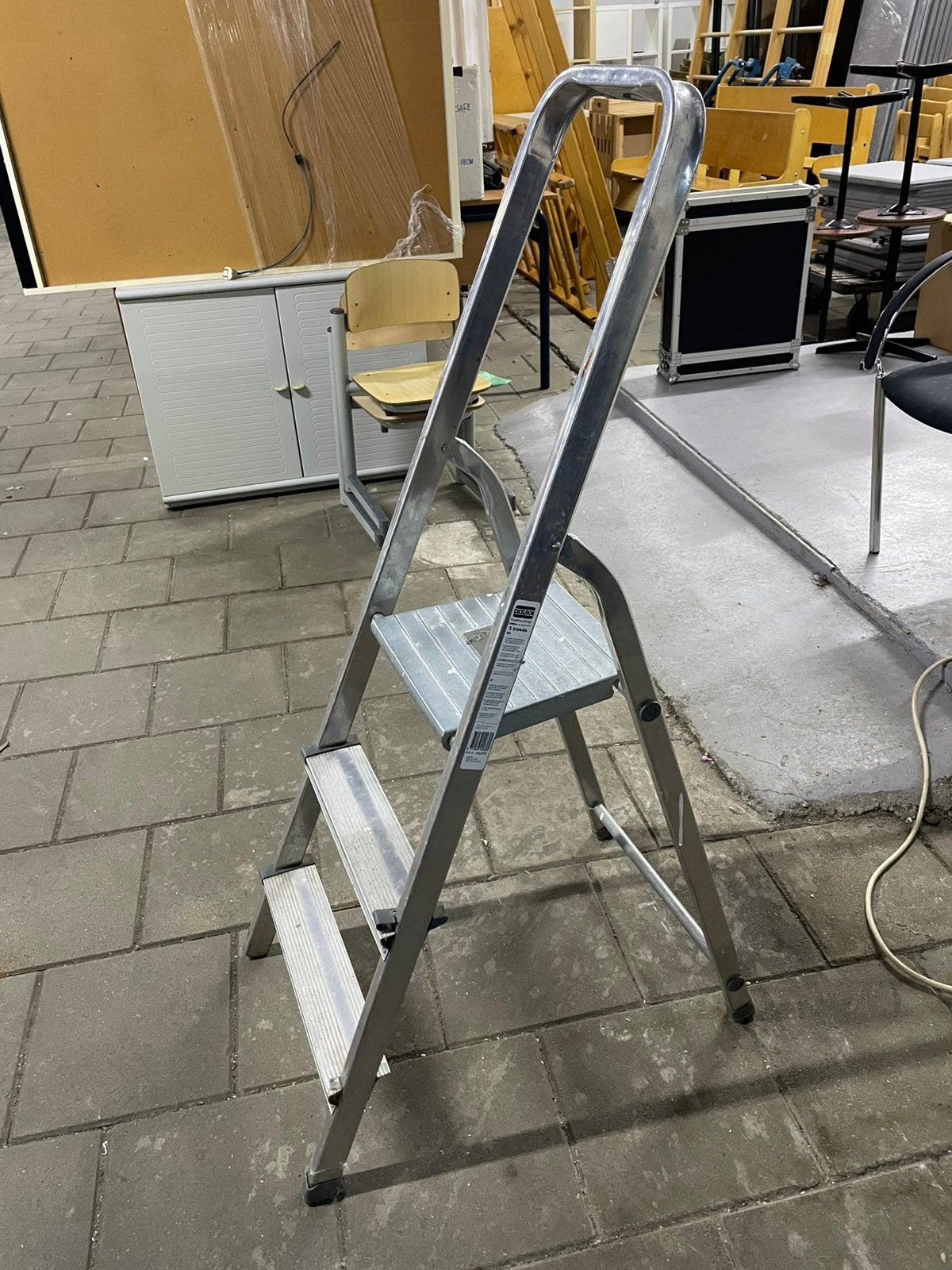 Huishoudtrap Excelsior 3 Treeds, Doe-het-zelf en Verbouw, Ladders en Trappen, Ophalen, Gebruikt, X, Minder dan 2 meter