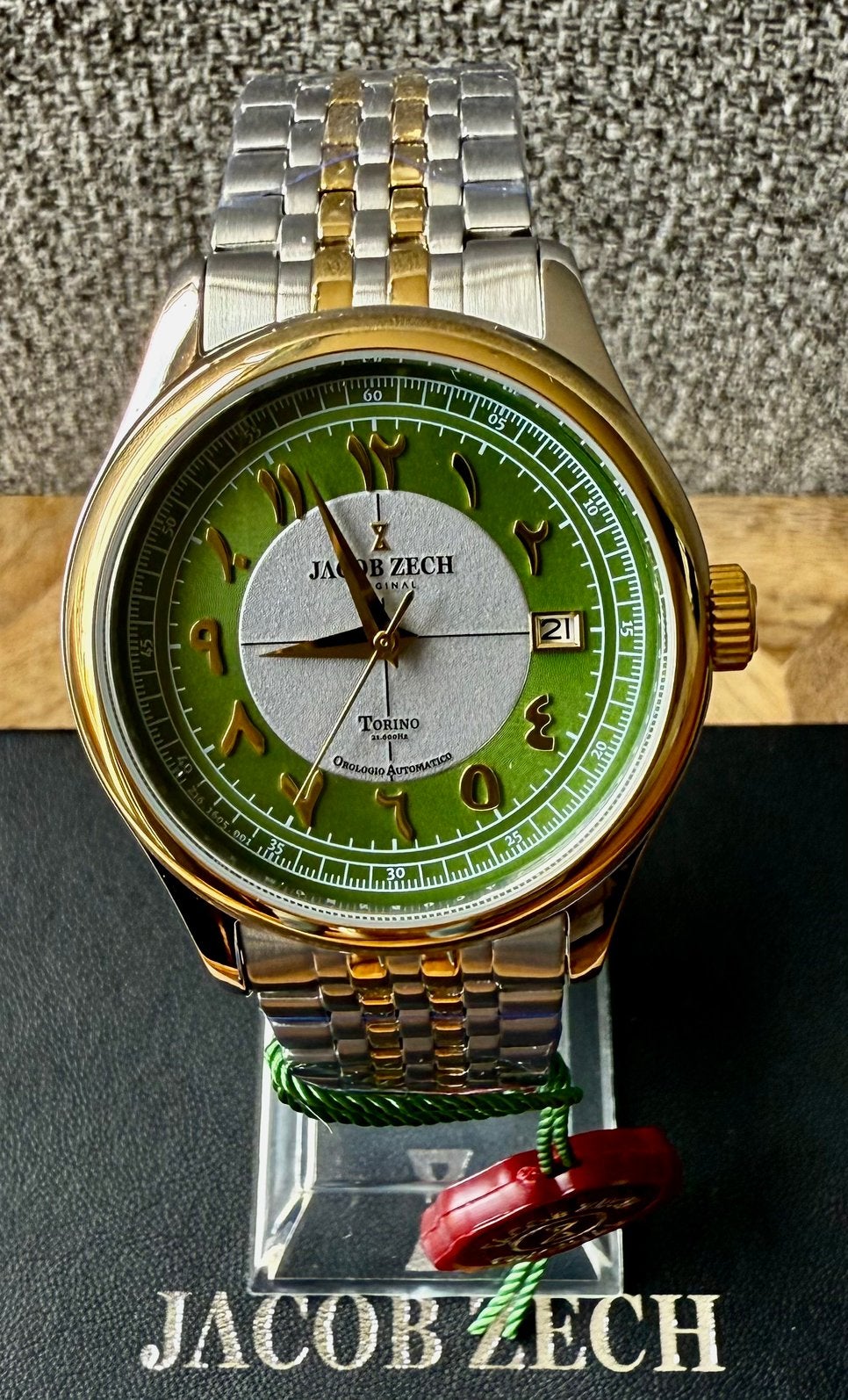 AUTOMATISCHE JACOB ZECH TORINO Nr.0193 T.W.V.699€! 💯%NIEUW!, Ophalen of Verzenden, Nieuw