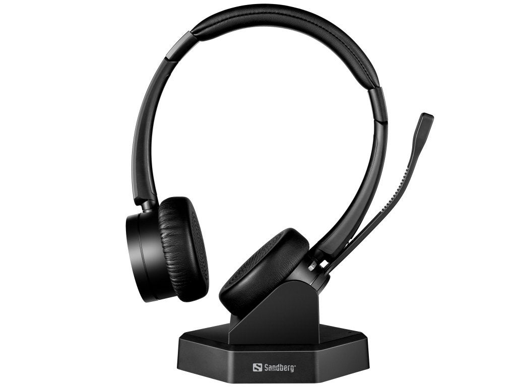 Wireless Office Headset Pro+ Draadloze kantoor Hoofdset Pro, Verzenden, Nieuw, Sandberg A/S, Info@ritmeester.info