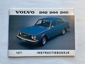 Volvo 242 244 245     Instructieboekje       1977         NL, Ophalen of Verzenden