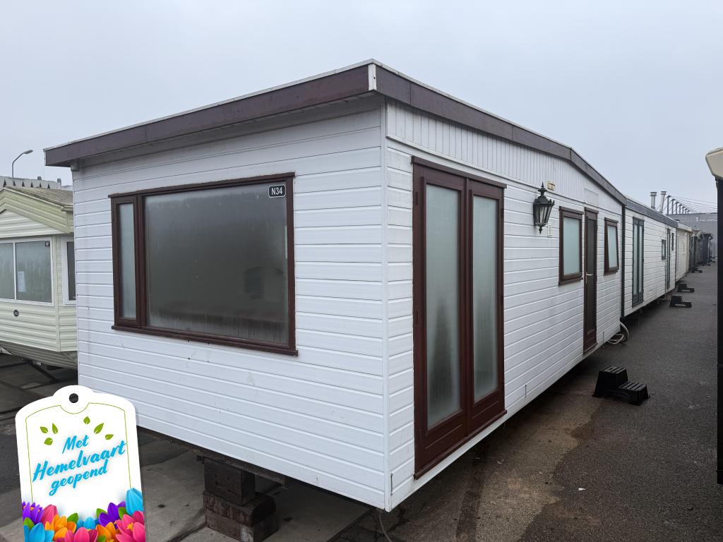 PVC Chalet 8 x 3.60 m 1 SLP, Caravans en Kamperen, Stacaravans, Niet ingevuld, Niet ingevuld, Niet ingevuld