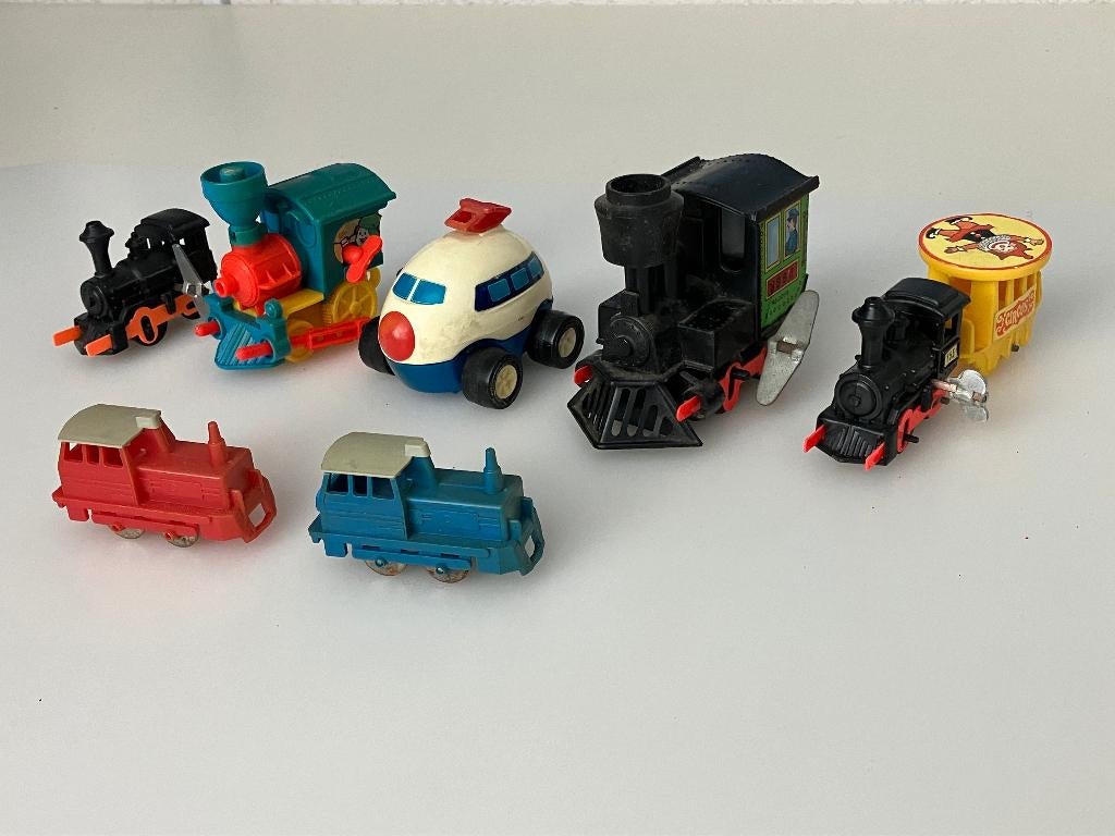 Diverse kleine treintjes, Verzamelen, Ophalen of Verzenden, Zo goed als nieuw, Trein, Schaalmodel