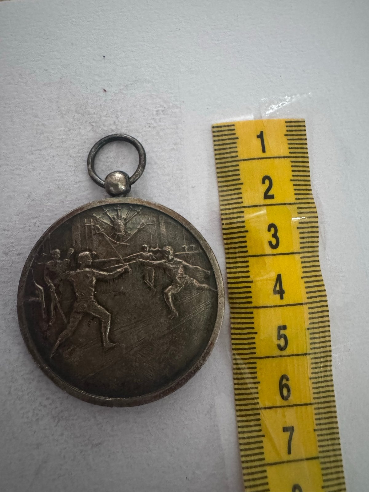 Oude Medaille Schermen Kamp. Den Bosch Sabel I, Ophalen of Verzenden, Overige materialen, Nederland