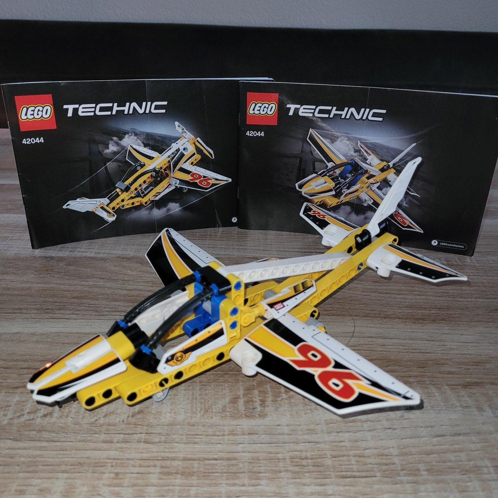 LEGO Technic Racevliegtuig 42044 met instructieboekjes, Ophalen of Verzenden