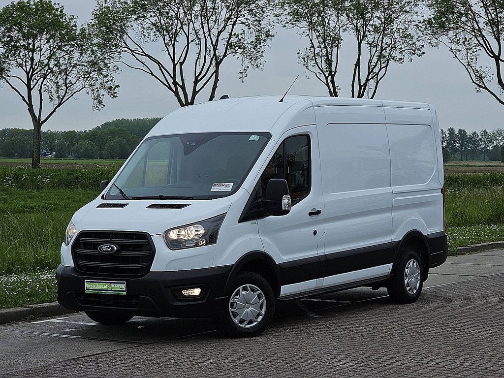 FORD TRANSIT 2.0 l2h2 euro6 trekhaak!, 2095 kg, Gebruikt, Euro 6, Wit
