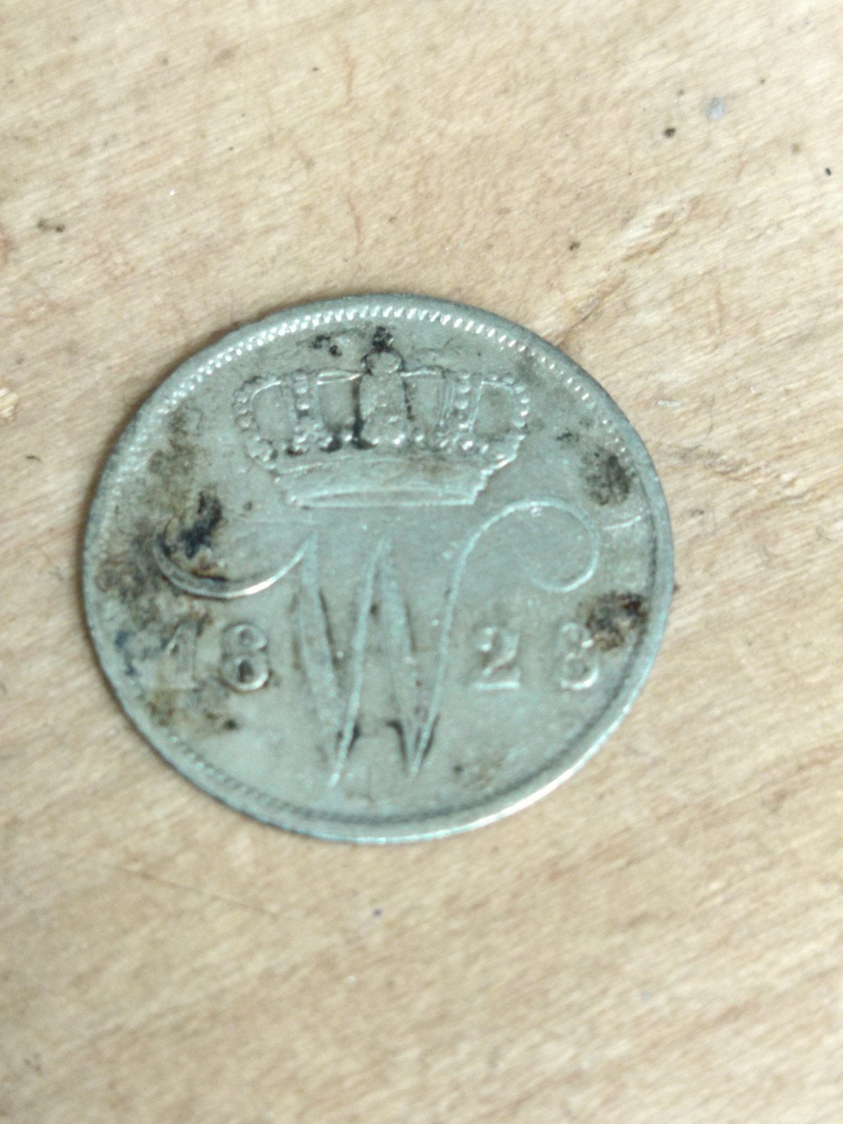 10 cent 1828 Willem 1 Utrecht, Ophalen of Verzenden, Koning Willem I, 10 cent