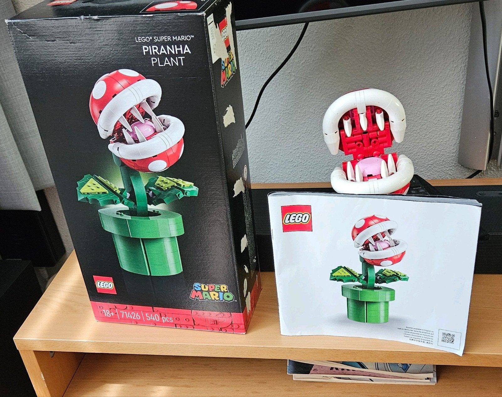 LEGO Super Mario Piranha Plant 71399 - Zo goed als nieuw, Ophalen, Zo goed als nieuw