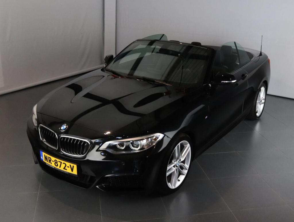 BMW 2-serie Cabrio 218i M Sport, Auto's, BMW, Automaat, Gebruikt, Cabriolet, 4 stoelen