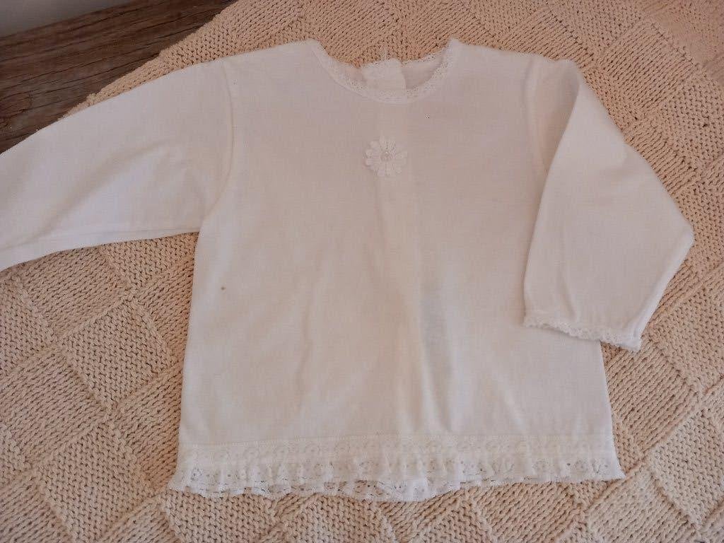 Vintage Brussels baby hemdje merk Zorian aat., Ophalen, Zo goed als nieuw, Kleertjes