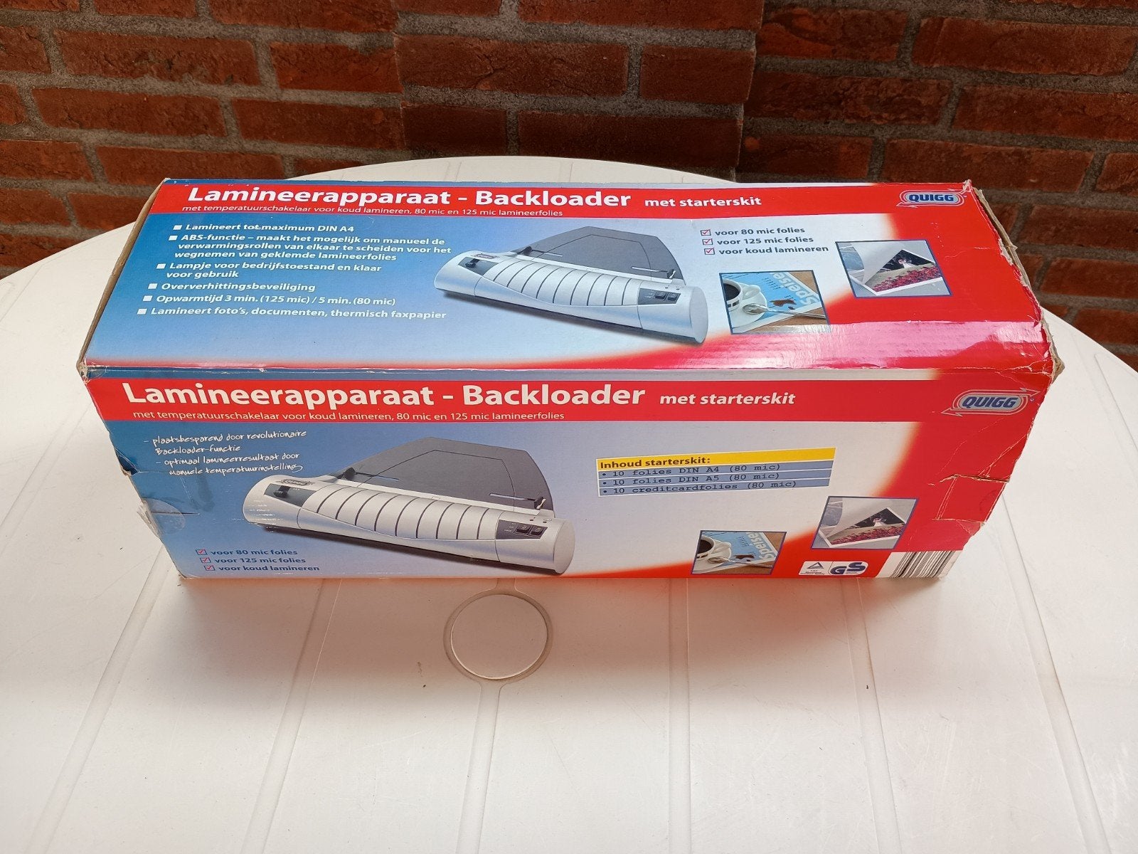 lamineer apparaat!, Ophalen, Zo goed als nieuw