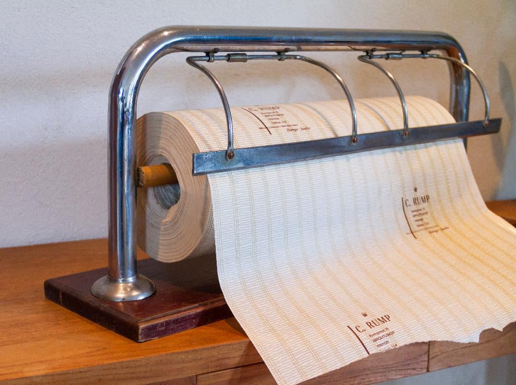 Stijlvolle Antieke Papier Afroller uit Oude Juwelierswinkel, Antiek en Kunst, Antiek | Gereedschap en Instrumenten, Ophalen