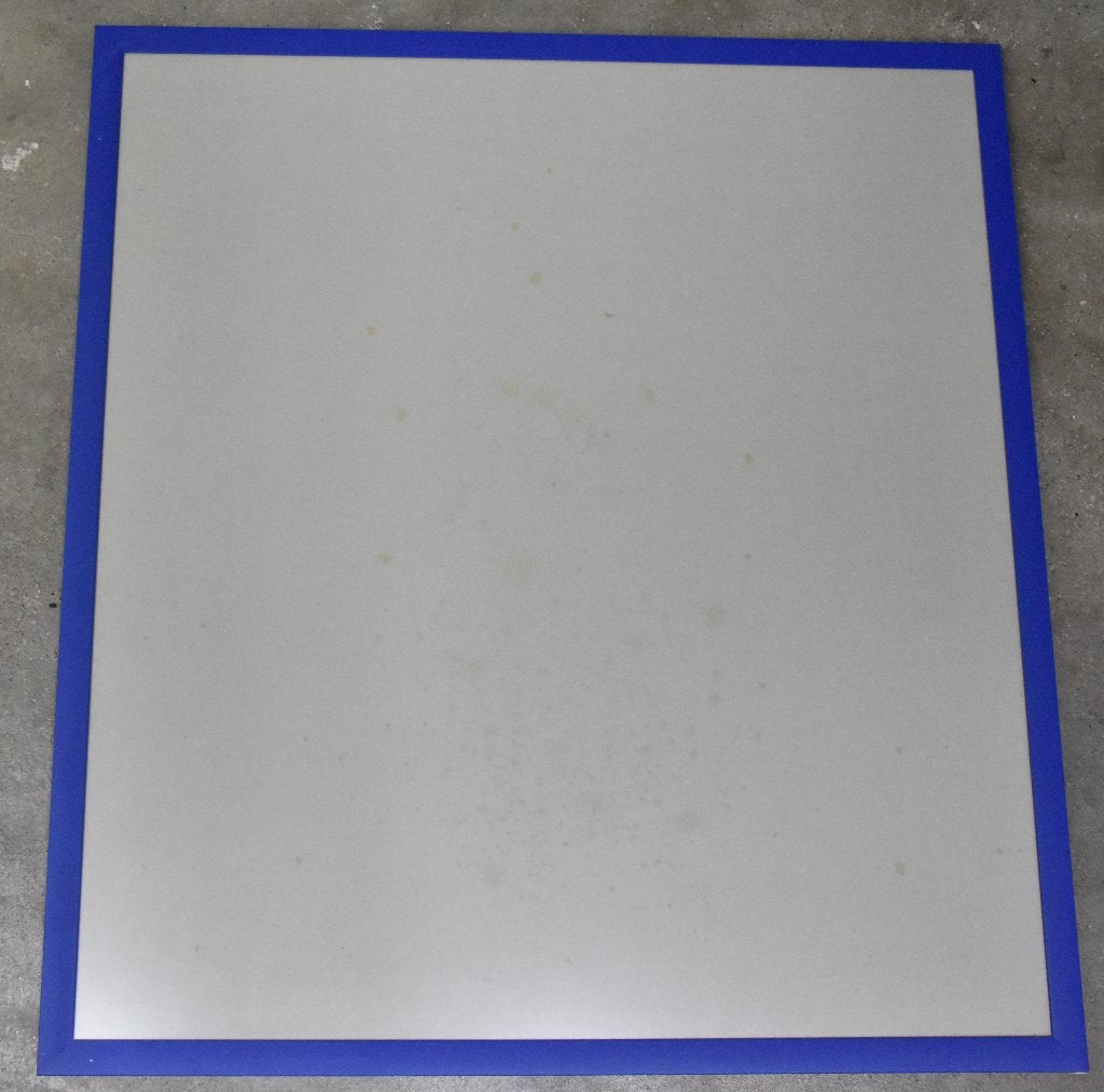 foto wissel lijst aluminium blauw/paars 72x78,5cm met glas, Schilderijlijst, Blauw, Ophalen of Verzenden, Met glas