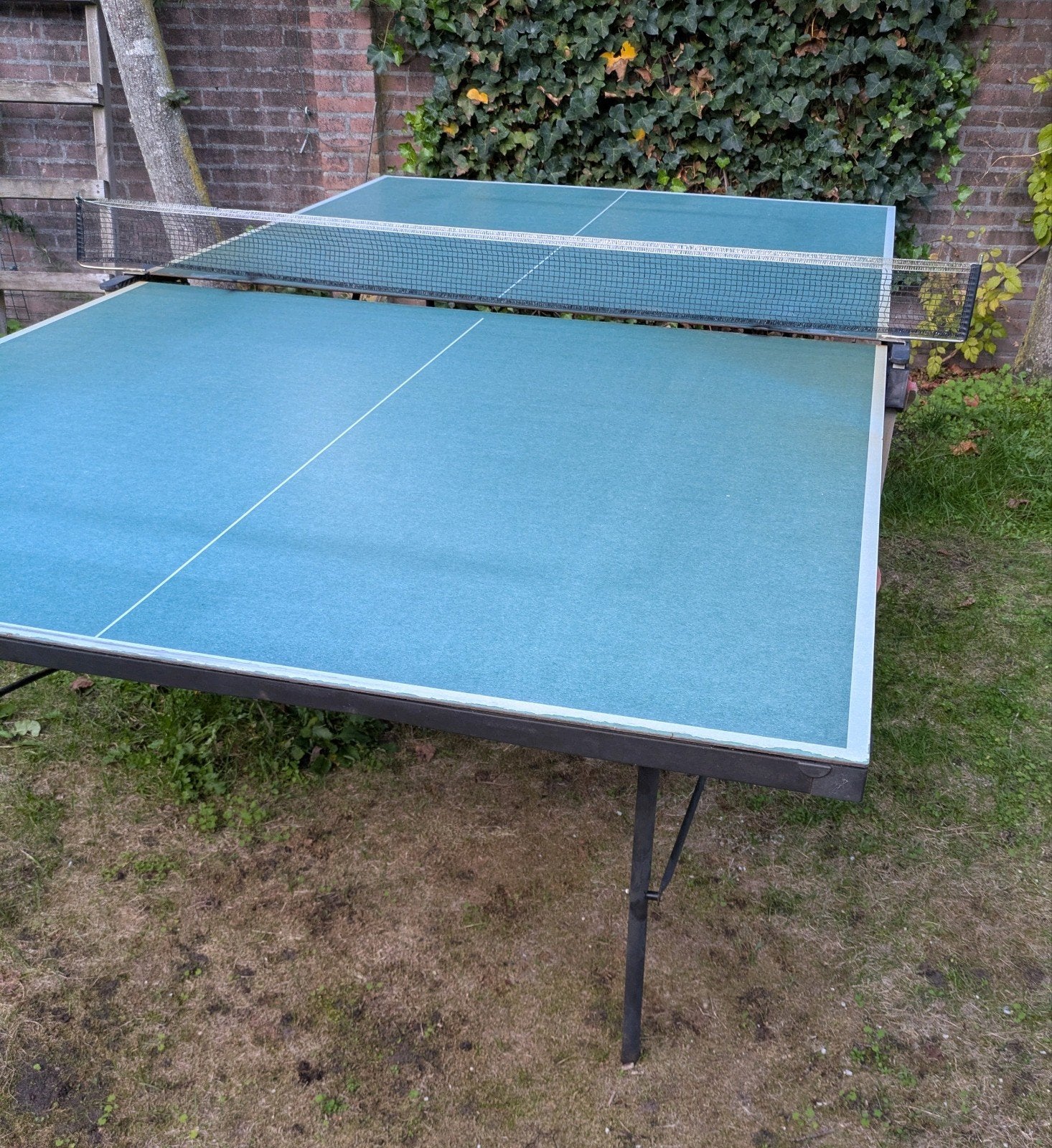 tafeltennistafel outdoor Sponeta pingpongtafel, Ophalen of Verzenden, Gebruikt, Tafel Outdoor, Inklapbaar