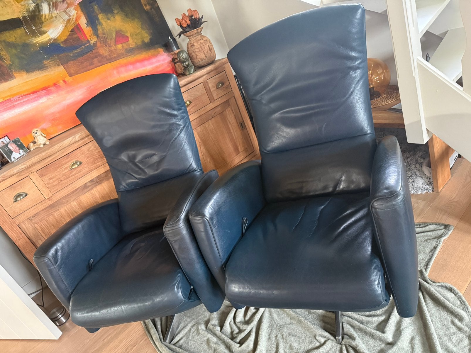Set van 2 Jori multimove relaxzetels en 2 persoonszitbank, Ophalen, Gebruikt, 75 tot 100 cm
