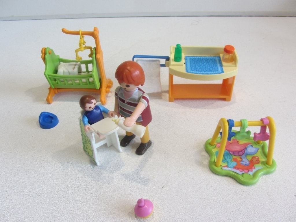 Playmobil Babykamer met wieg – 5304, Ophalen of Verzenden, Gebruikt, Losse onderdelen