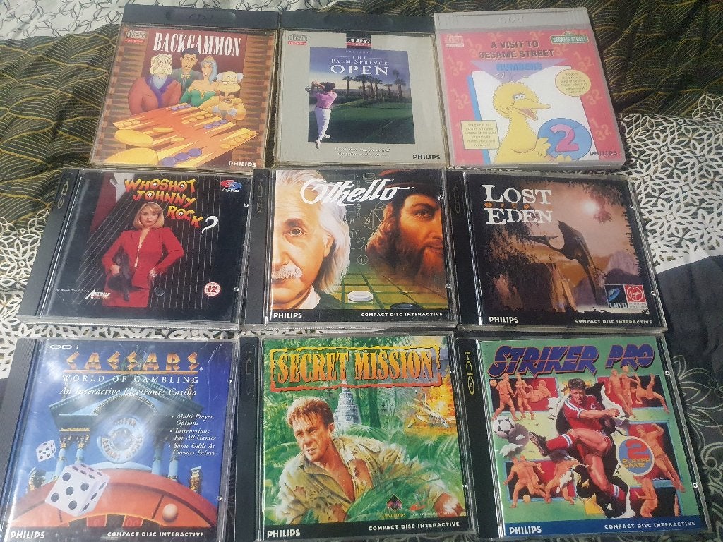 Verzameling Philips CDi / CD-i games (9), Spelcomputers en Games, Gebruikt, Verzenden, Overige genres, Eén computer