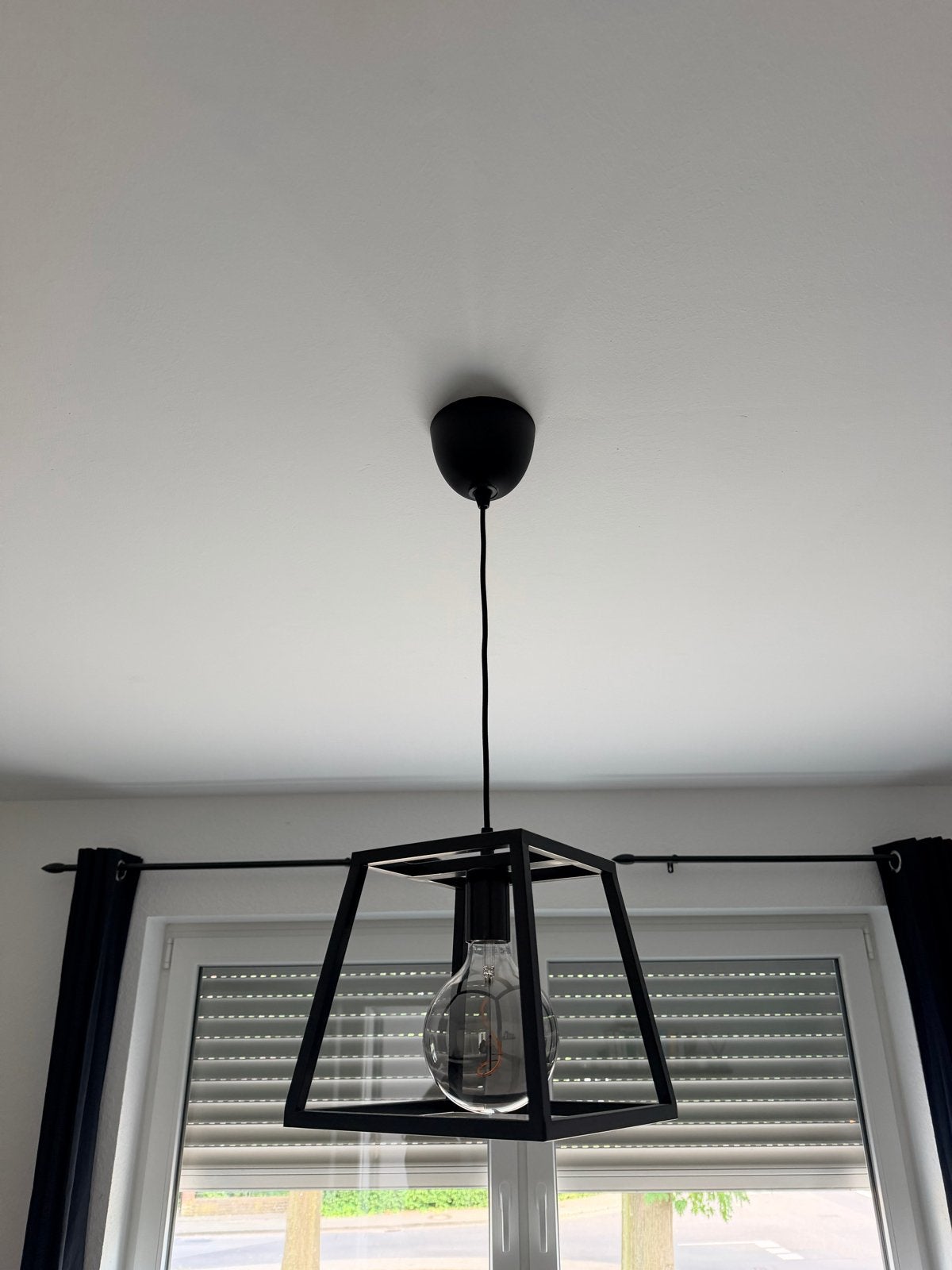 Diverse moderne zwarte lampen hanglamp, plafondlamp, Gebruikt, Zwart, Modern, Ophalen
