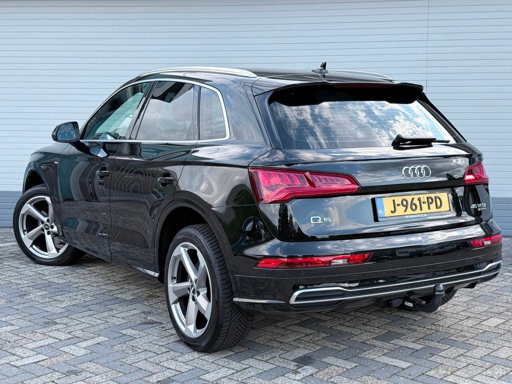 Audi Q5 45 TFSI quattro S-Line|MATRIX|NAVI|ECC|CRUISE|T.HAAK, Auto's, Automaat, Automatische klimaatregeling, Gebruikt, 4 cilinders