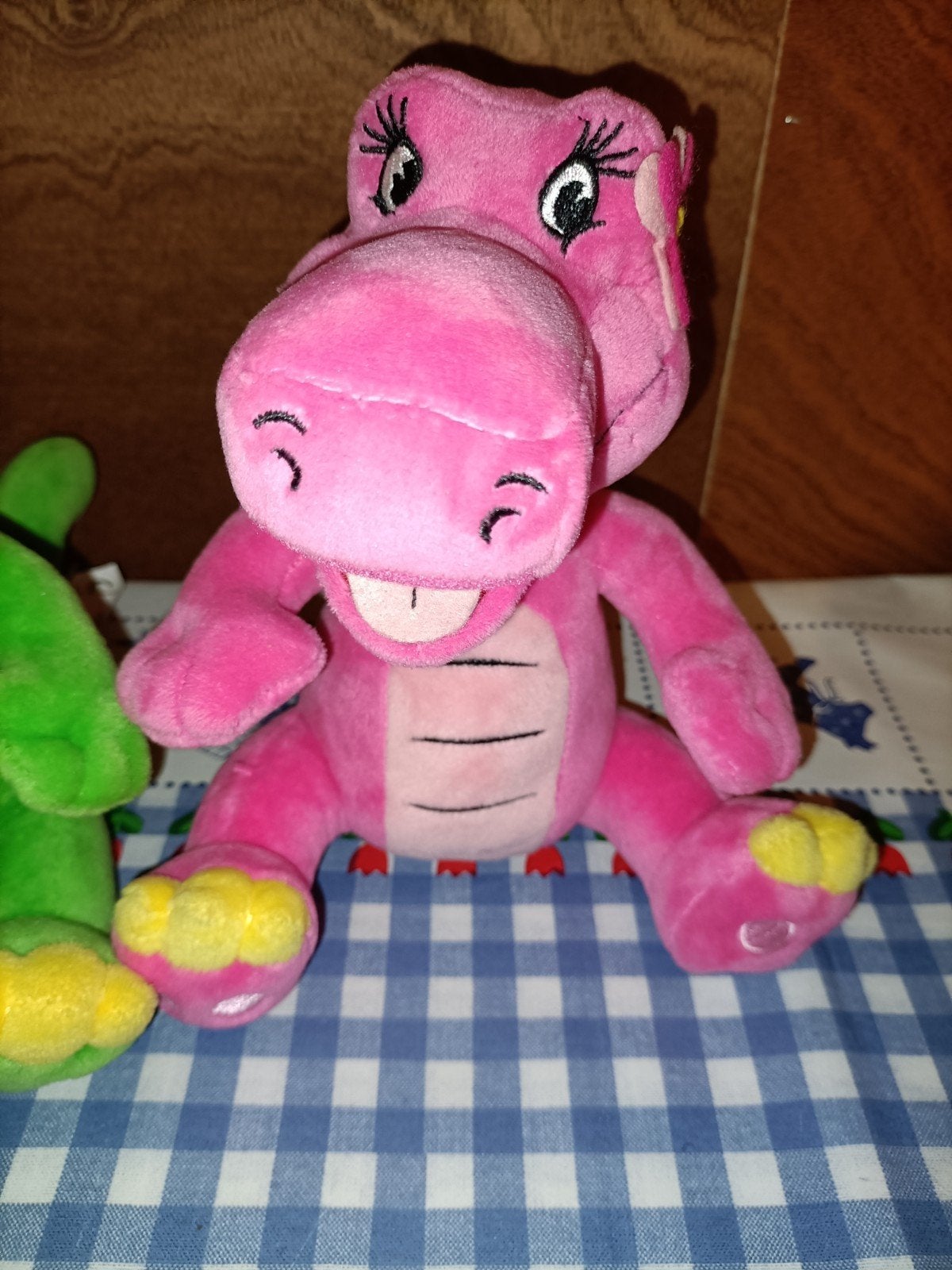 Dina en Dino knuffels Julianatoren Jul & Julia 20 cm groot, Ophalen of Verzenden, Zo goed als nieuw, Overige typen