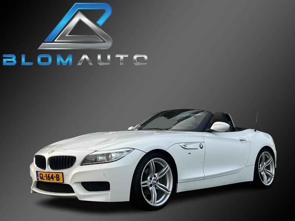 BMW Z4 Roadster sDrive 2.0i M-SPORT LEDER+NAVI+XENON NL AUTO, Automaat, Gebruikt, Cabriolet, Wit