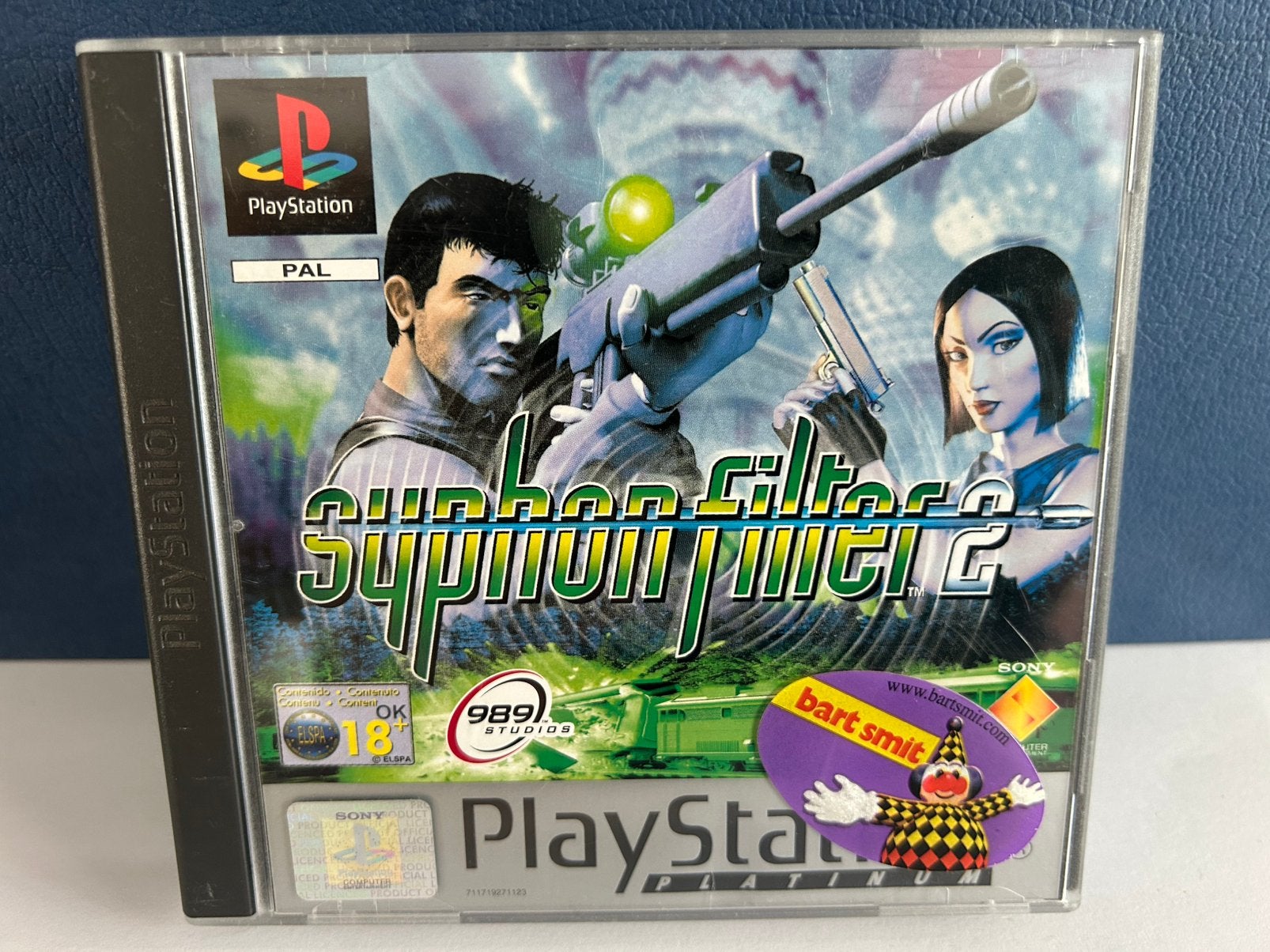 Syphon Filter Platinum / Playstation 1 / PS1 ps1, Spelcomputers en Games, 1 speler, Ophalen of Verzenden, Zo goed als nieuw, Vanaf 3 jaar