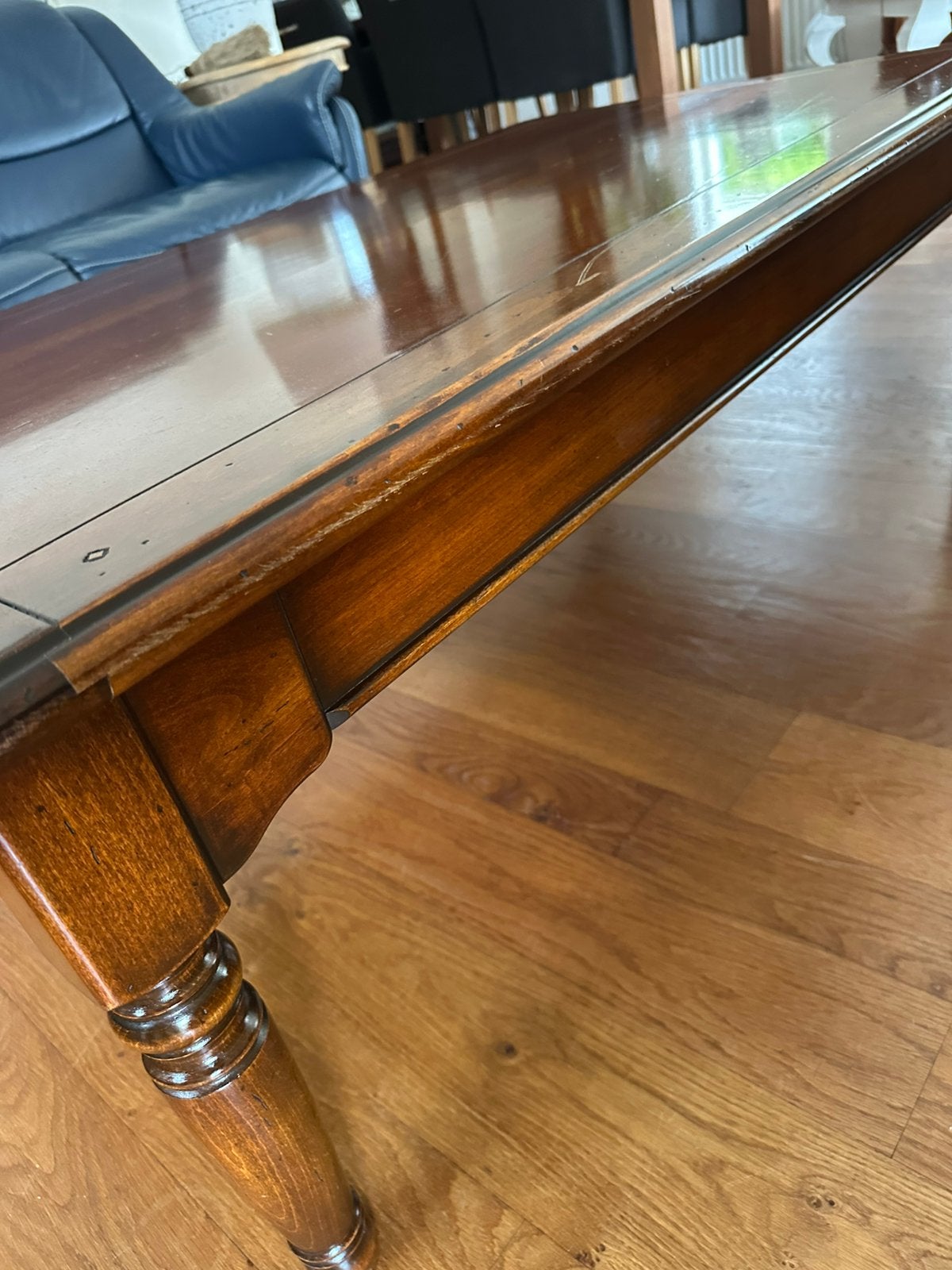 Kersen salon tafel, Ophalen, 100 tot 150 cm, 50 tot 100 cm, Zo goed als nieuw