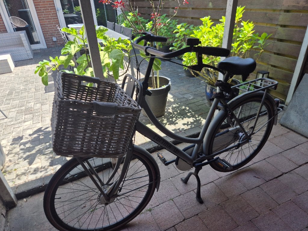 Cortina damesfiets, Fietsen en Brommers, Fietsen | Dames | Damesfietsen, Gebruikt, Velgrem, Versnellingen, 56 cm of meer