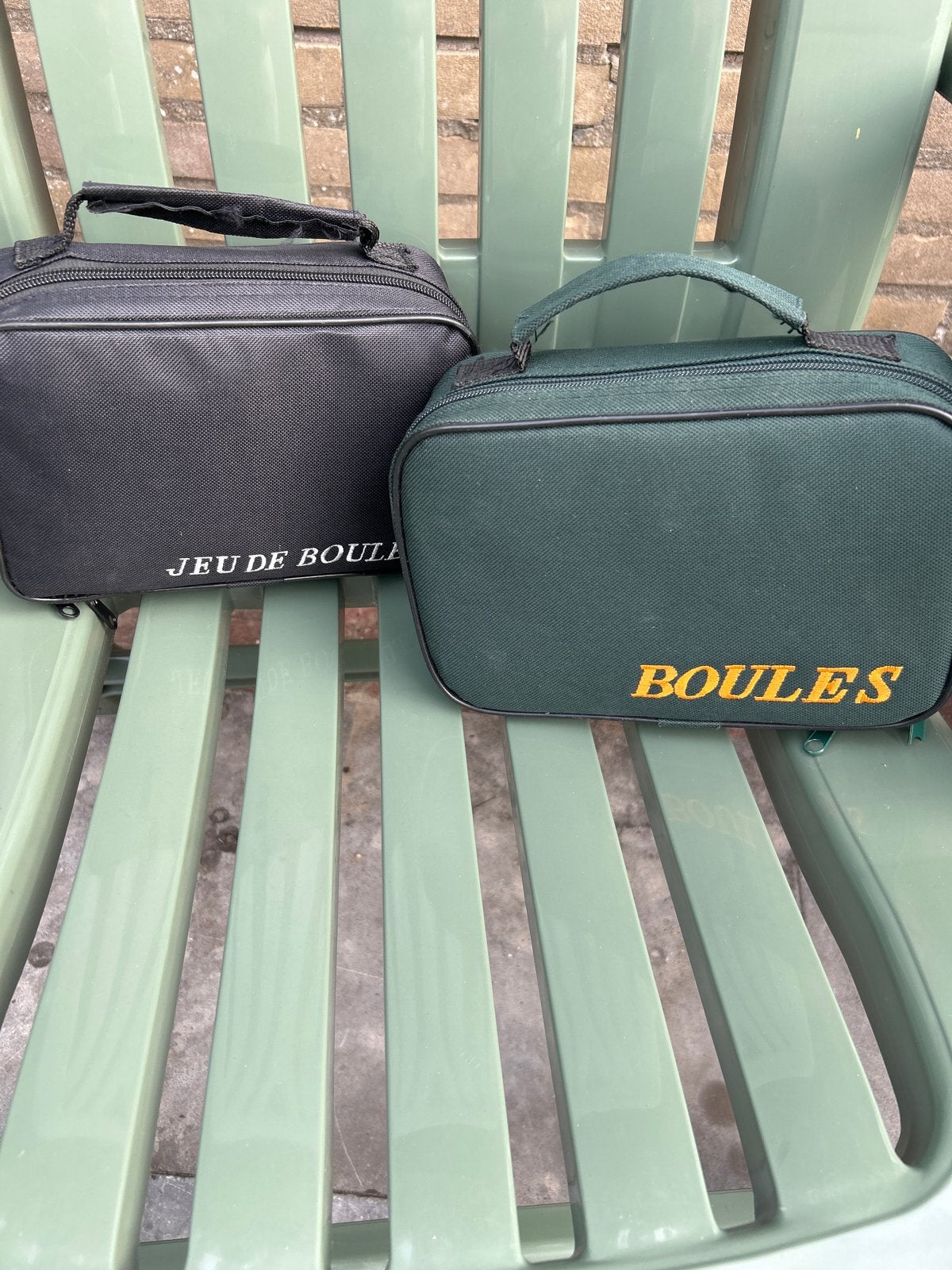 2 sets Jeu de Boules / Petanque ballen nieuw, Ophalen of Verzenden, Gebruikt