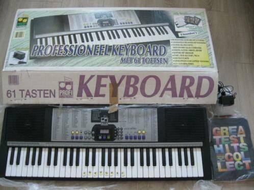 Nieuw keyboard 60 ritmes + muziekboek, Ophalen of Verzenden, Nieuw, 61 toetsen, Overige merken