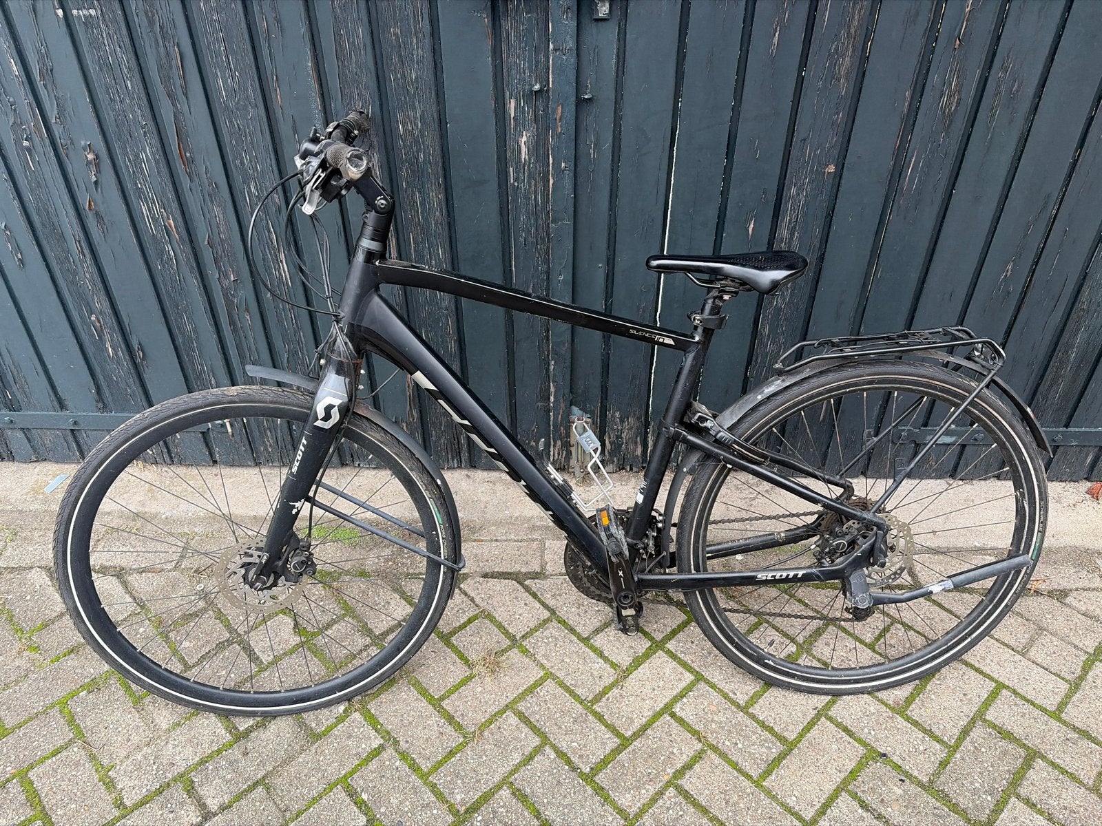 Scott Sub Cross 40 Herenfiets - Zwart, Goede Staat, Overige merken, Gebruikt, Versnellingen, Ophalen of Verzenden