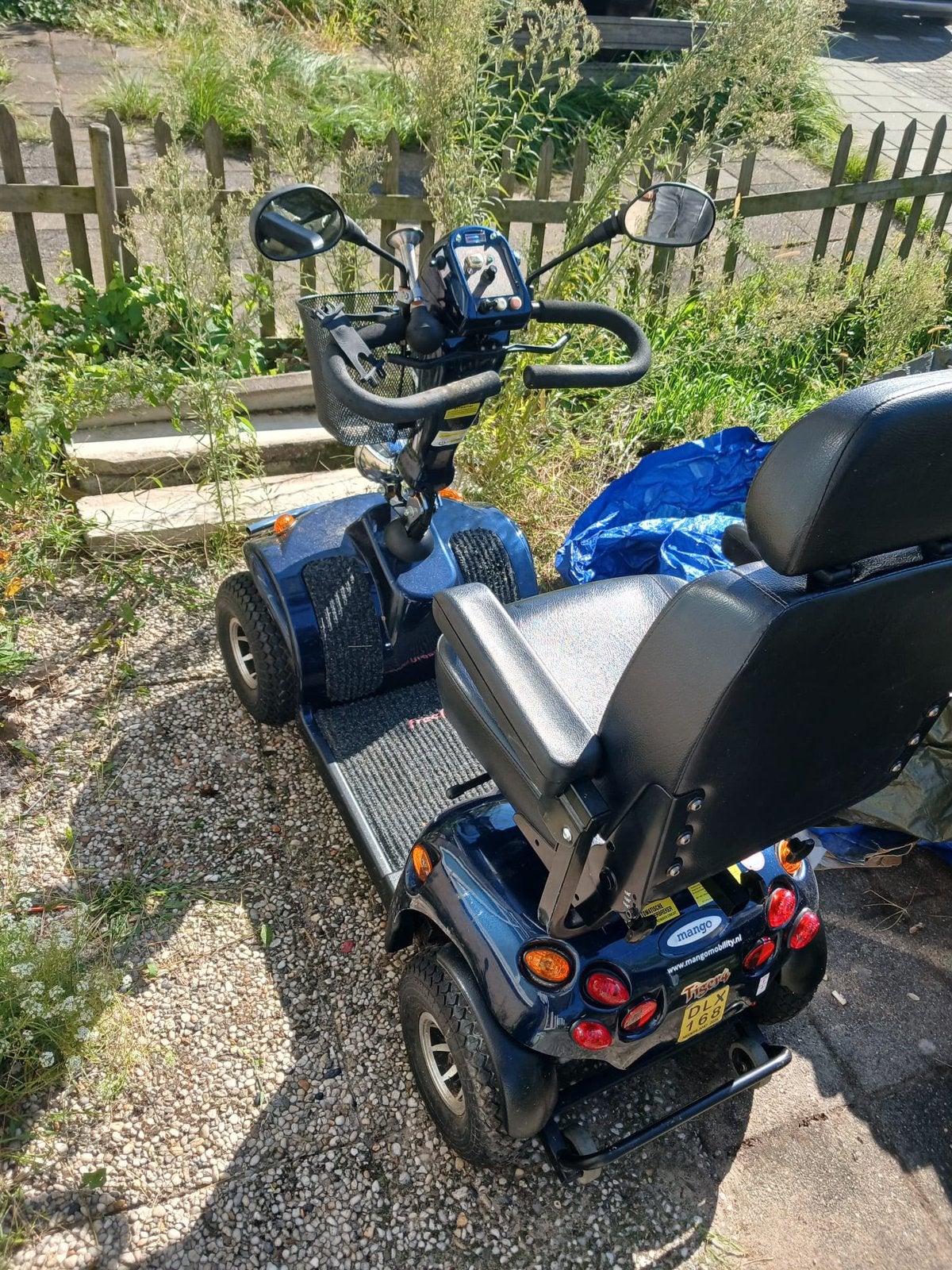 Mango Tiger 4 scootmobiel –nette staat–elektrische storing, Ophalen, Zo goed als nieuw, 16 km/u of meer, Mango